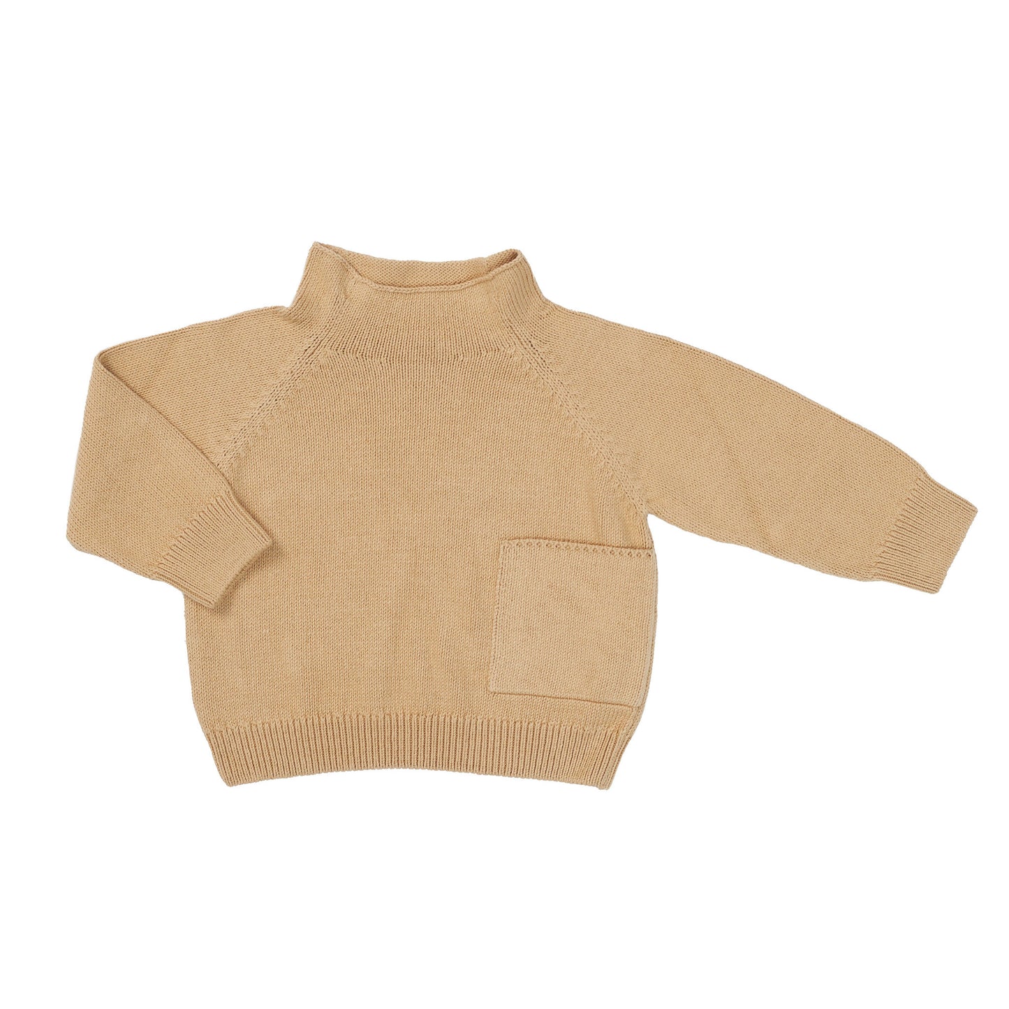 COTTON SWEATER - Toffee