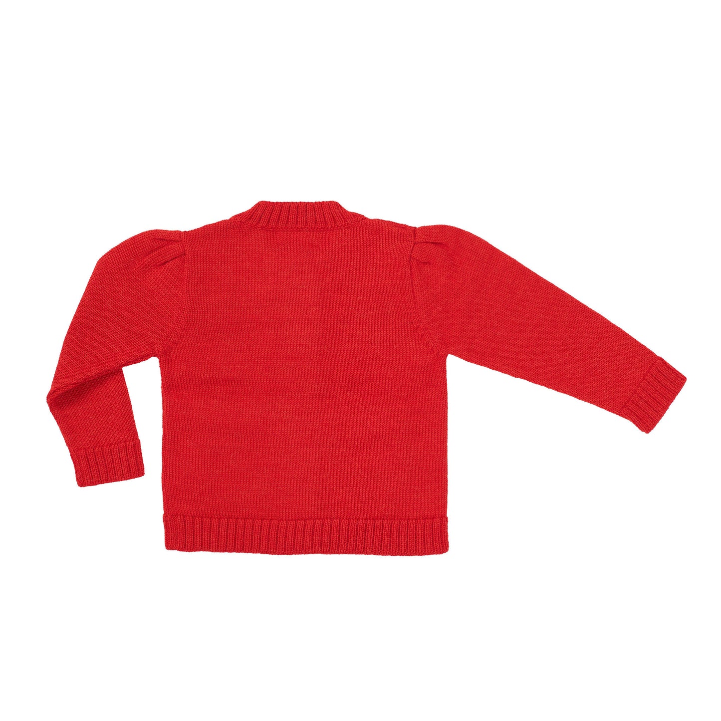 ALPACA CARDIGAN - Poppy