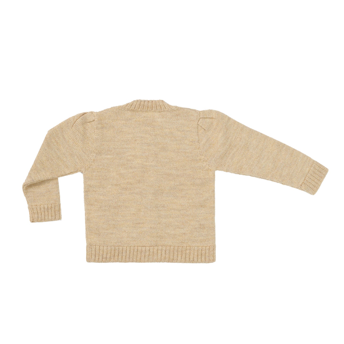 ALPACA CARDIGAN - Oatmeal