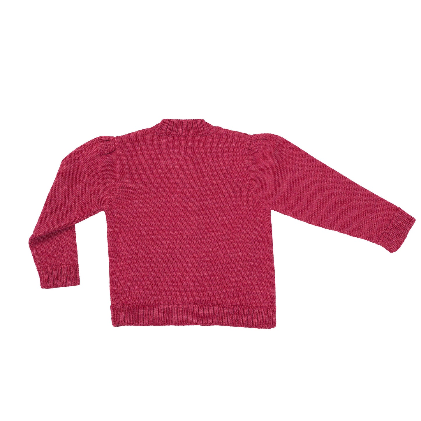 ALPACA CARDIGAN - Rose