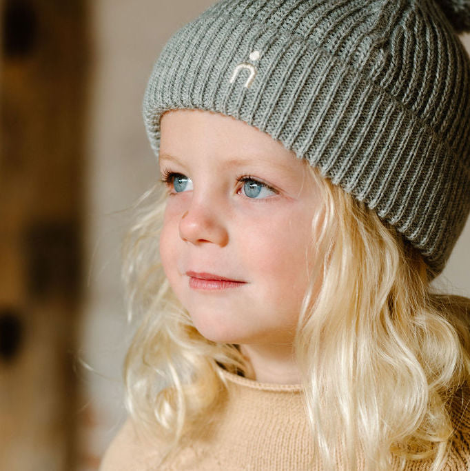 ALPACA BEANIE - Grey Mist