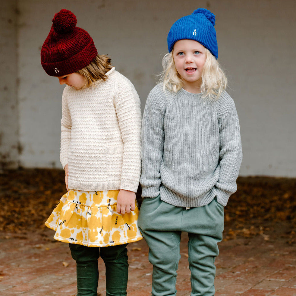 ALPACA SWEATER - Grey Mist