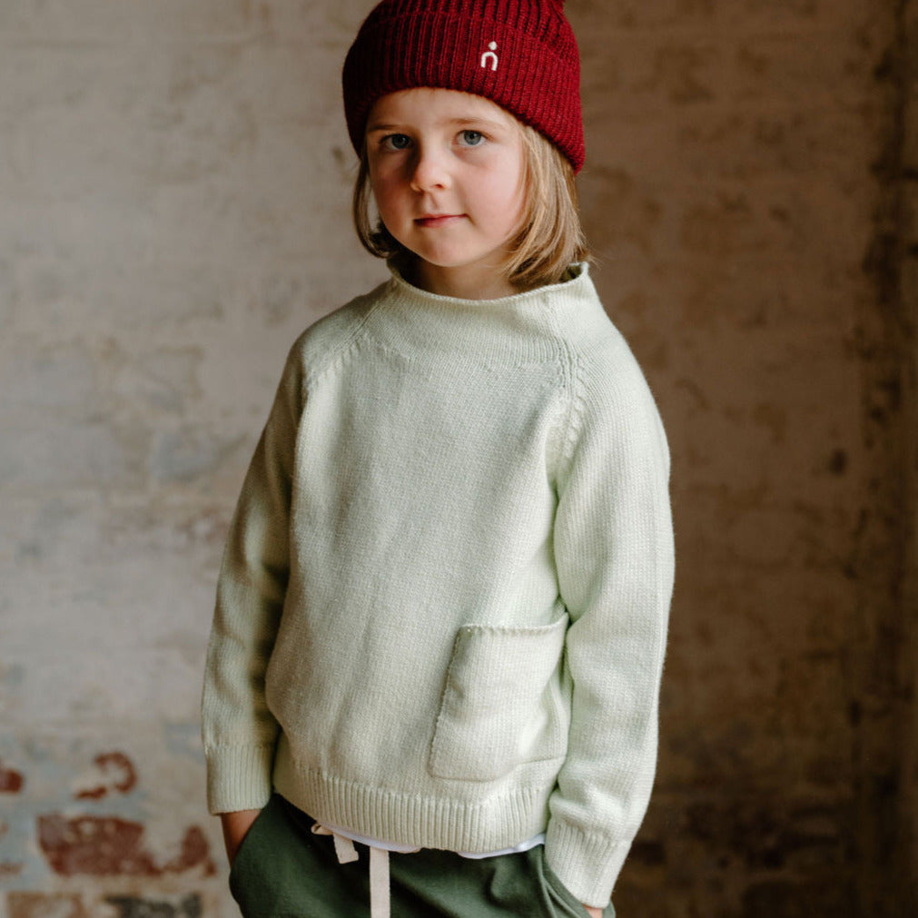 COTTON SWEATER - Pistachio