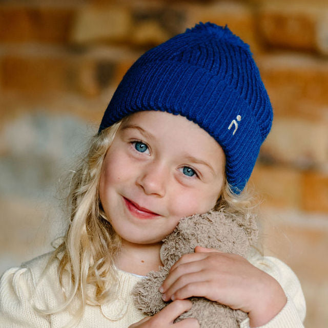 ALPACA BEANIE - Azure Blue