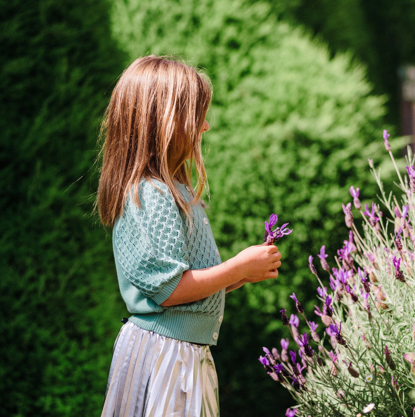 POINTELLE CARDI - Aqua Haze