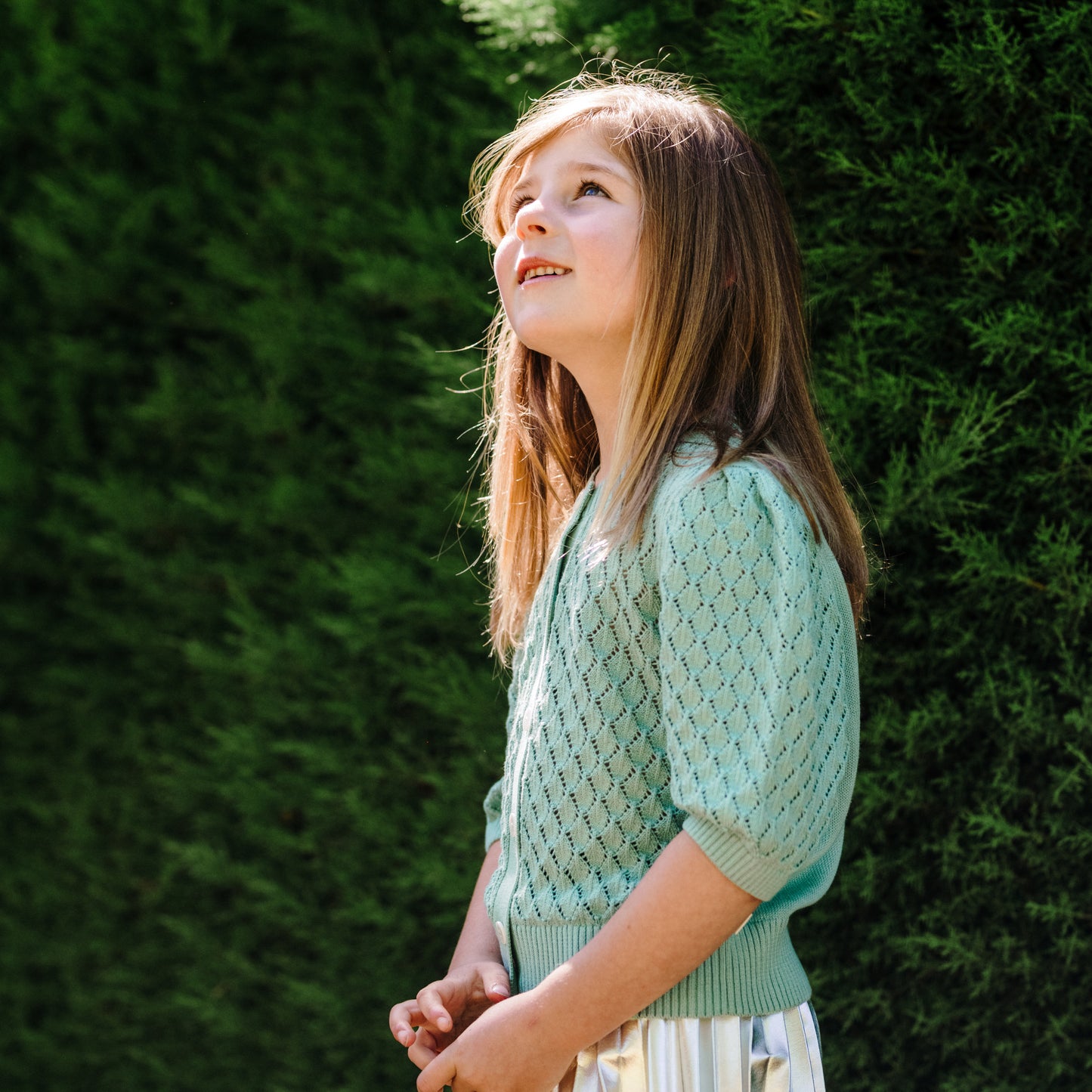 POINTELLE CARDI - Aqua Haze