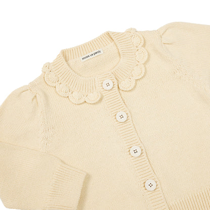 COTTON CARDIGAN - Honeycomb