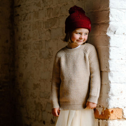 ALPACA SWEATER - Oatmeal
