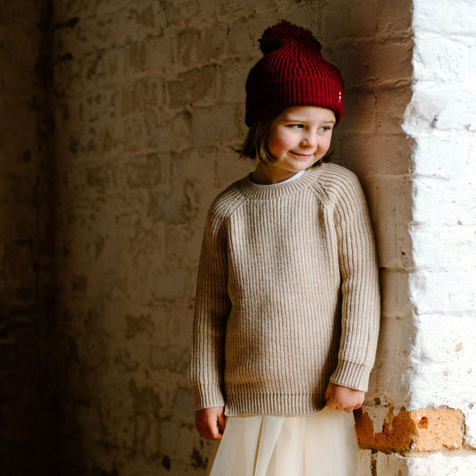 ALPACA SWEATER - Oatmeal