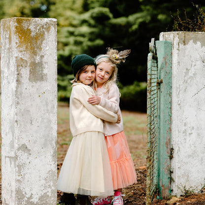 COTTON CARDIGAN - Blush Pink