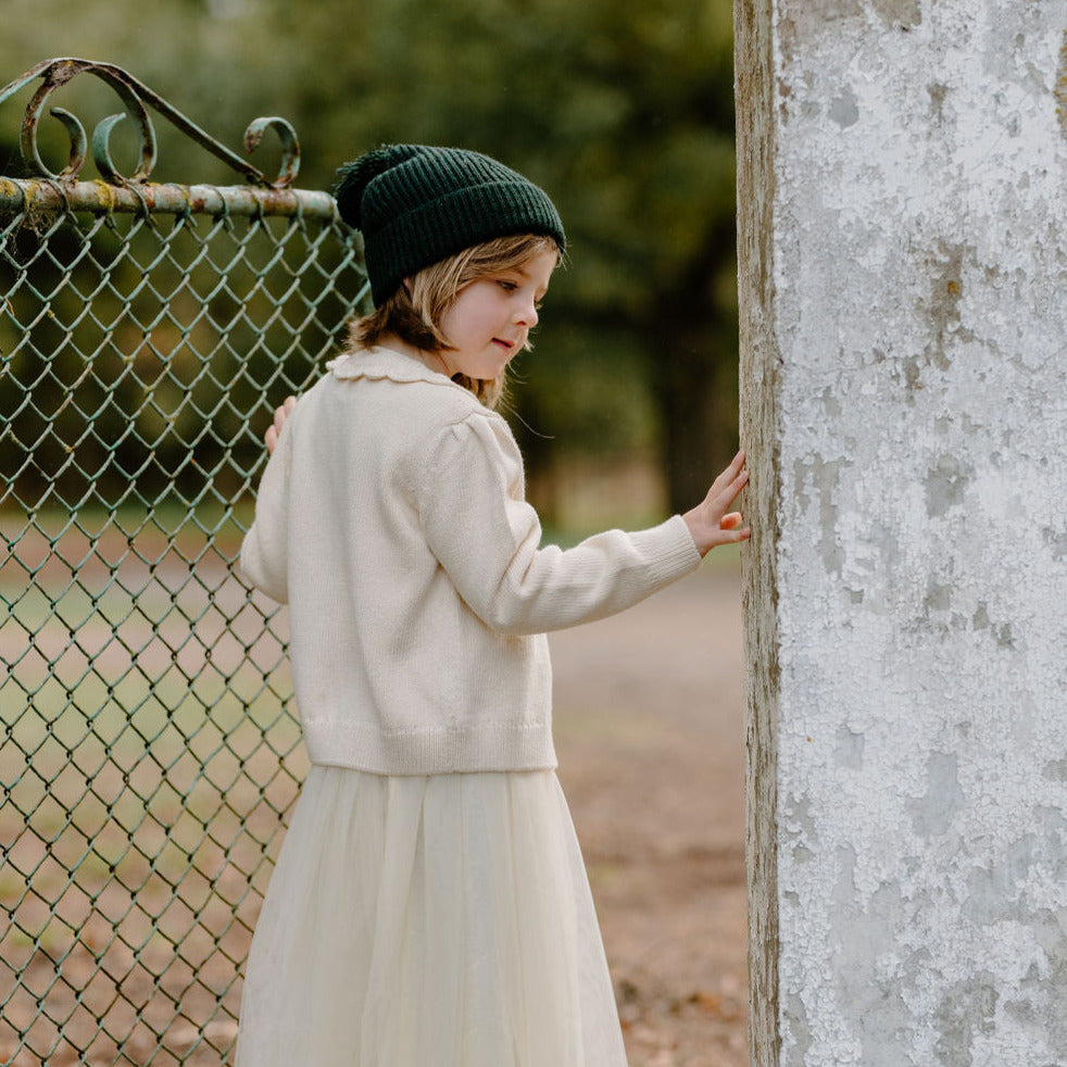 COTTON CARDIGAN - Honeycomb
