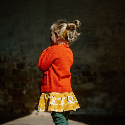ALPACA CARDIGAN - Poppy