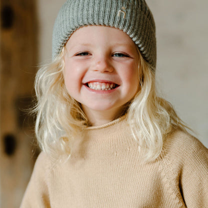 COTTON SWEATER - Toffee