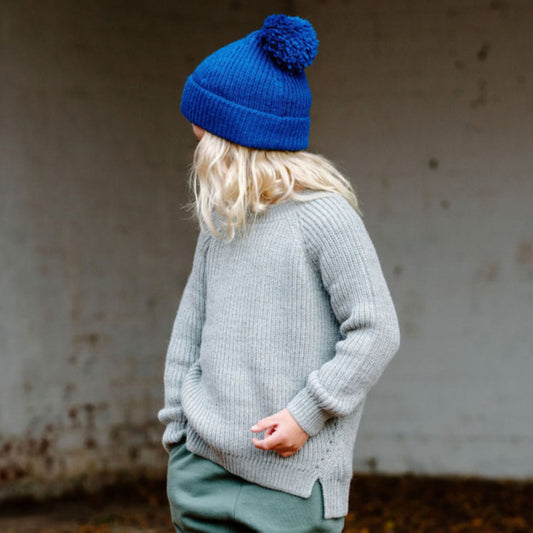 ALPACA SWEATER - Grey Mist