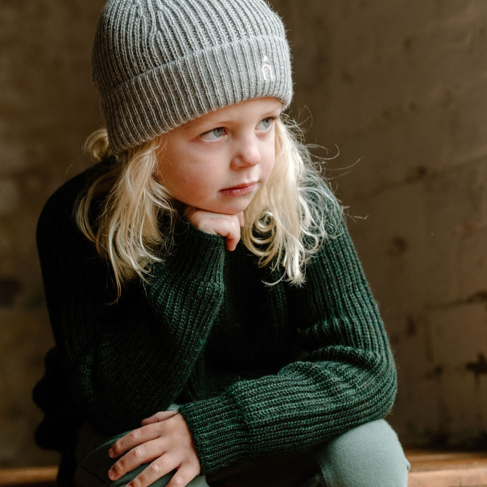 ALPACA SWEATER - Deep Forest