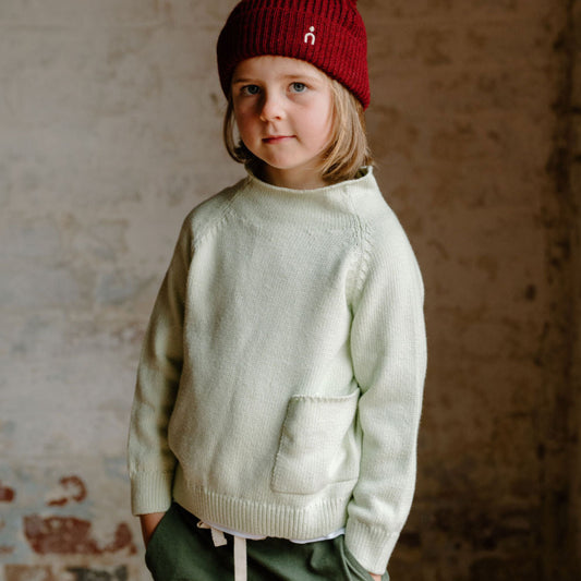 COTTON SWEATER PISTACHIO