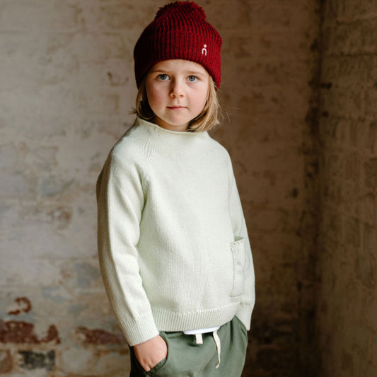 COTTON SWEATER - Pistachio